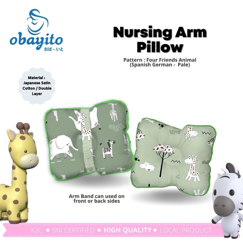 Obayito Bantal Tangan - Bantal Bayi/Nursing arm