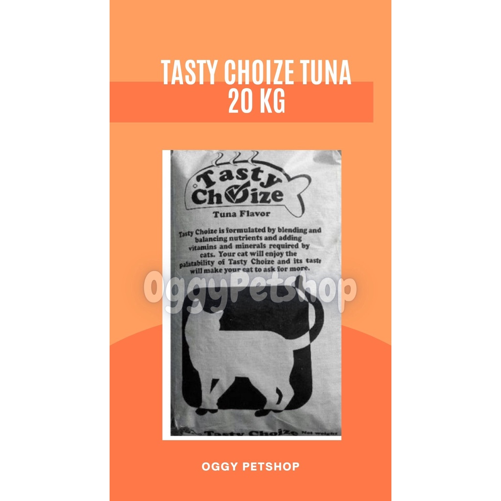 Tasty choize persian Makanan Kucing Freshpack 20 kg - Grab Gojek