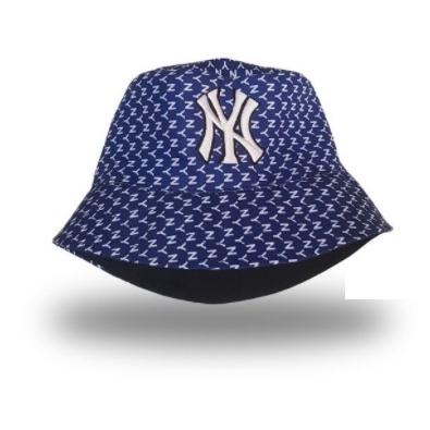 Bucket Hat Wanita Pria Import / Topi MLB Y Ynkes Topi Bucket Keren MLB Bucket Hat - Yok Ynkes Topi B