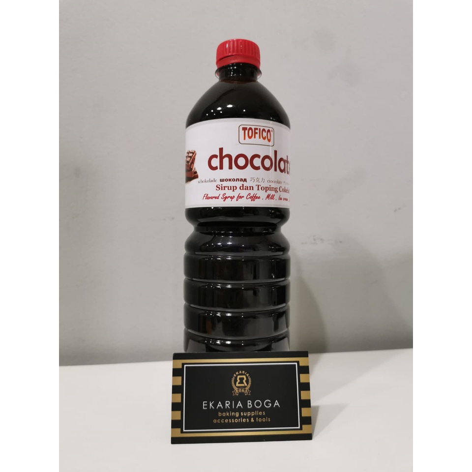 

TOFICO CHOCOLATE SYRUP 1L