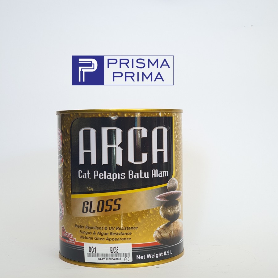 Arca Gloss Kilap Cat Pelapis Batu Alam Stone Coating