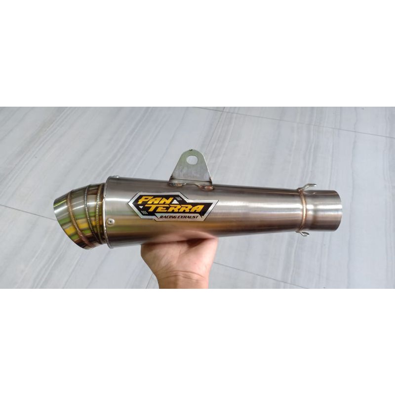 Knalpot Fantera Dpj Cts Jiksaw Keong Sarangan Setengah Diameter 50mm