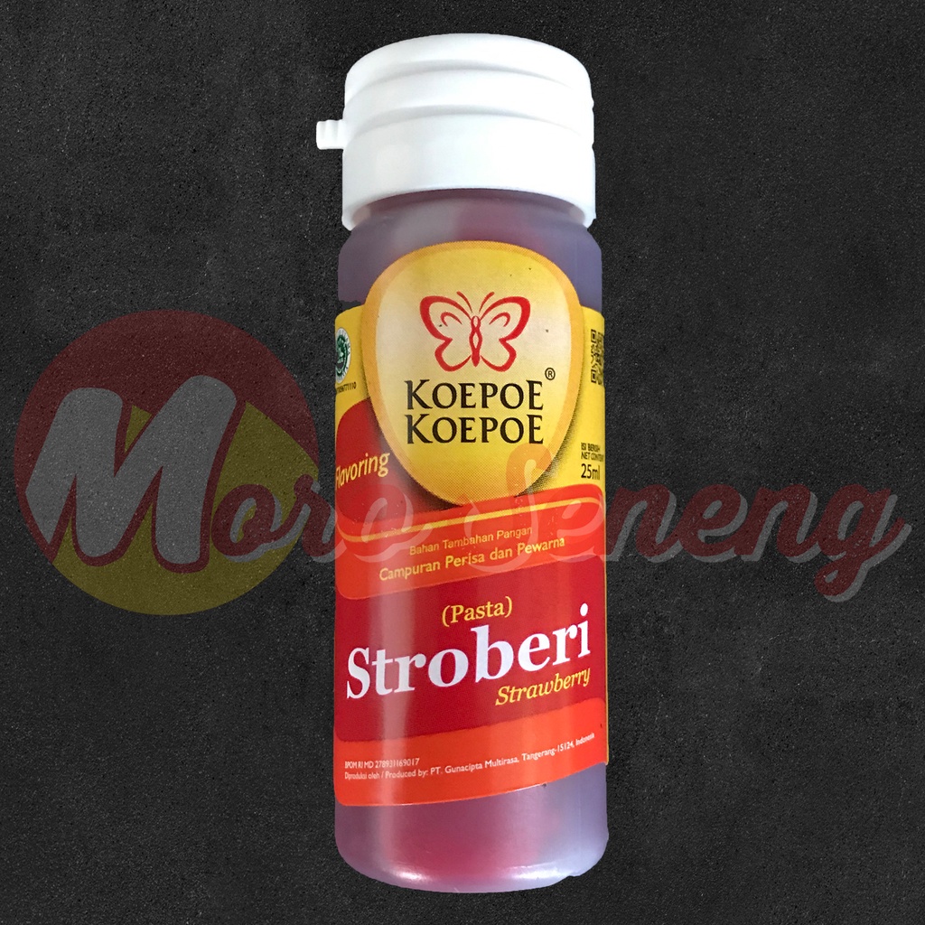 Pasta Perisa Strawberry / Stroberi Koepoe Koepoe 25 ml