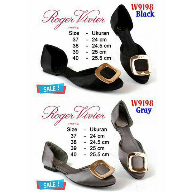 Flat Shoes Roger Vivier W9198 (SALE)