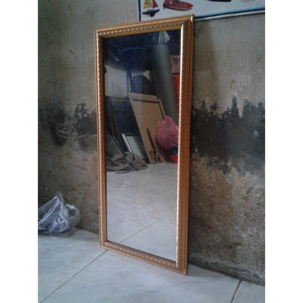 Cermin Kaca 30x60 Poly Frame Fiber
