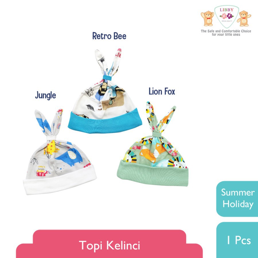 Topi Bayi Libby Summer Holiday (1 pcs)