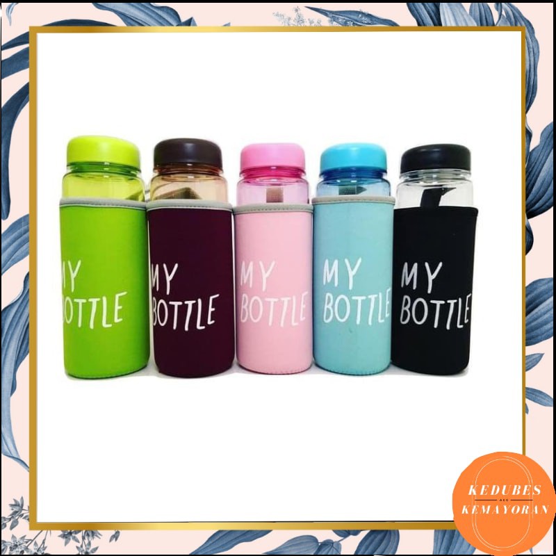 My Bottle Bening Warna Full Pouch Busa Warna 500ml My Bottle Free Pouch [KK]