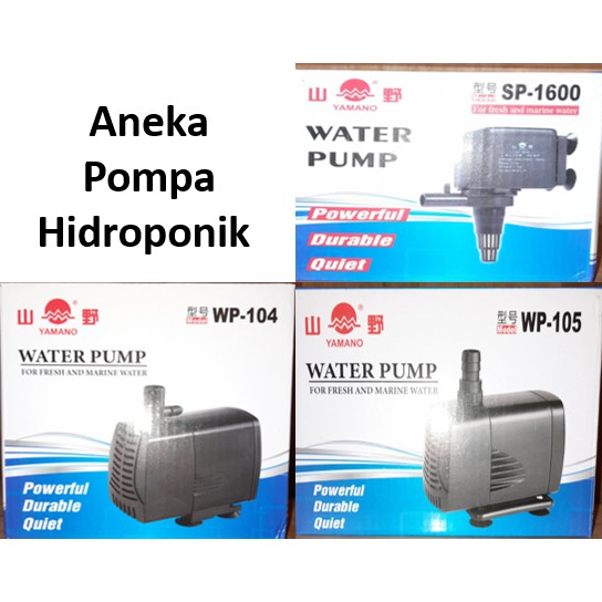Aneka pompa air/pompa celup Hidroponik/ akuarium