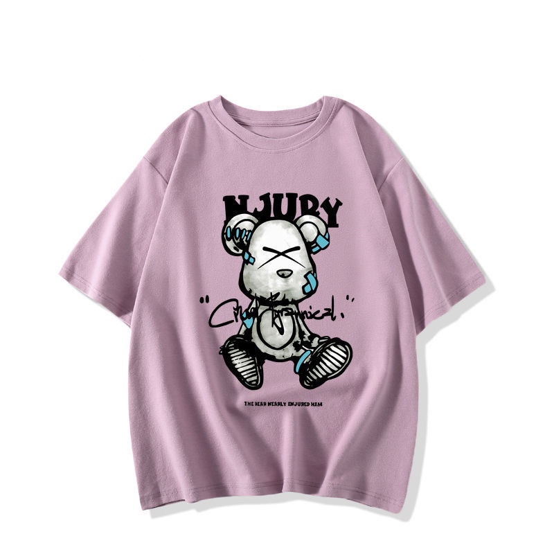 #Sisjuly# Katun Lengan PendekTWanita Longgar T-shirt2022Musim Panas Baru Tipis Jepang Manis Niche Top Wanita P