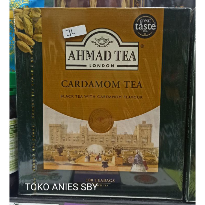 

CARDAMOM AHMAD TEA (black tea+kapulaga)