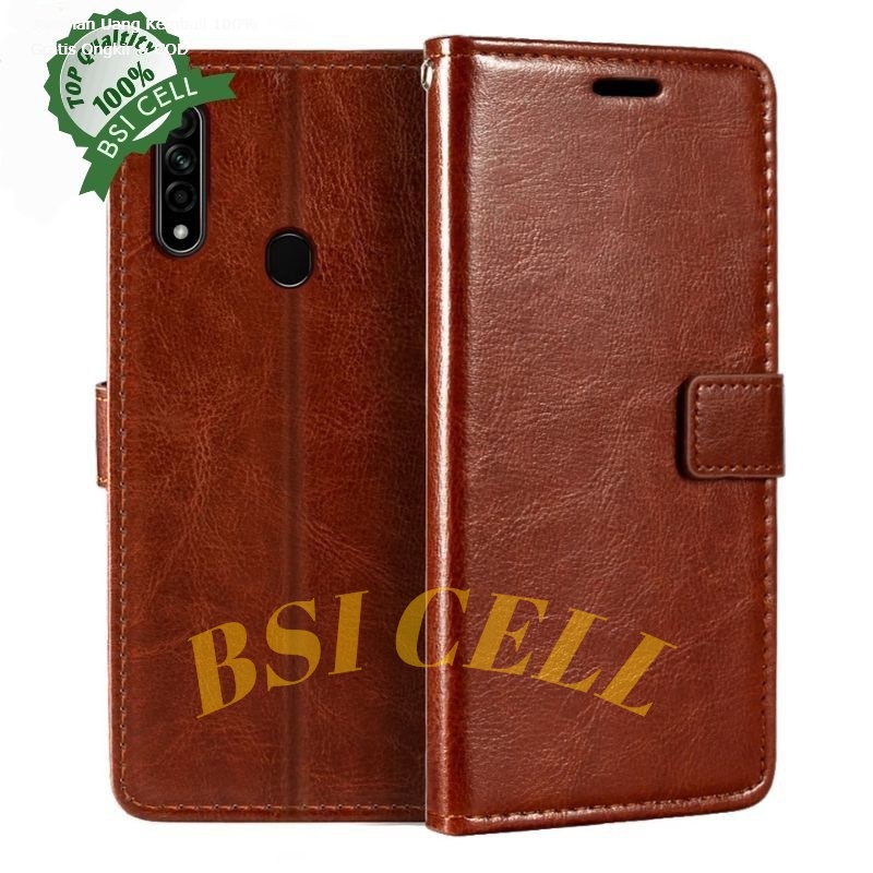 VIVO  Y19 (1915) V19 (1919) LEATHER CASE SARUNG HP DOMPET KULIT FLIP COVER CASE