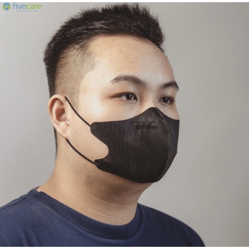 Masker Duckbill FIVECARE 4ply Surgical Face Mask isi 50 pcs