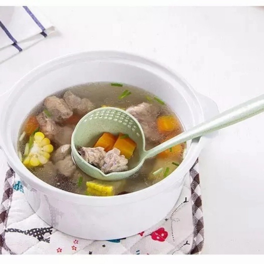 SENDOK SOP 2IN1 / SENDOK SOUP SAYUR CENTONG SOP IRUS 2IN1