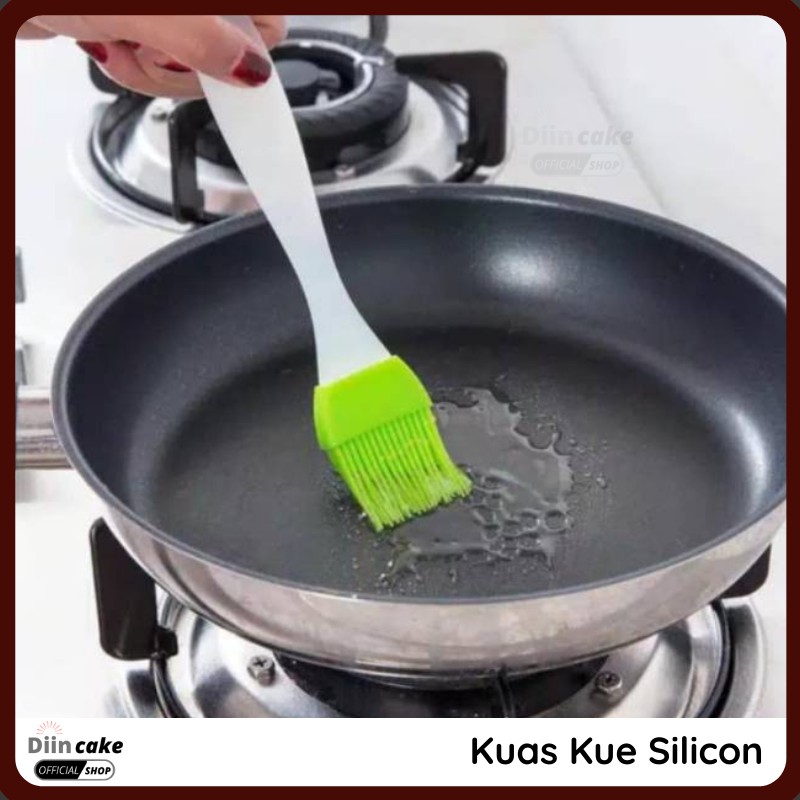 Kuas Silikon Roti Mentega Bumbu Food Brush Silicone / Kuas Masak Silikon