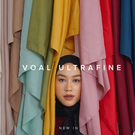 KERUDUNG SEGI EMPAT POLOS HIJAB POLOS DAUKY BASIC VOAL SUPERFINE JILBAB SEGIEMPAT