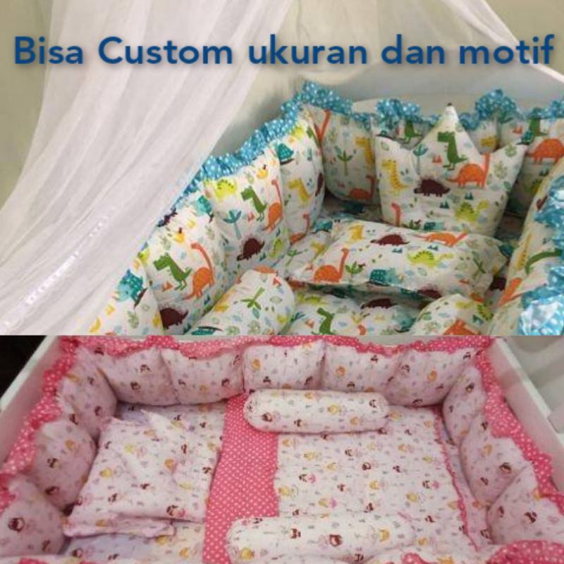 PROMO bumper box bayi ukuran bisa custom / bumper set / bisa request