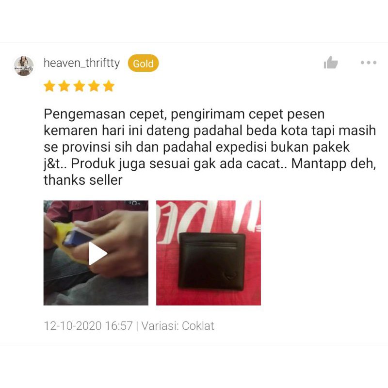 [VALQO] Dompet SYGA kulit Sapi Cowok Pria Laki Lipat Kartu Foto Koin bisa COD