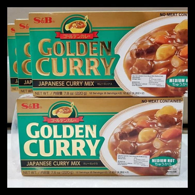 

TERLARIS GOLDEN CURRY / HIJAU S&B / KARI JEPANG / KARE JEPANG