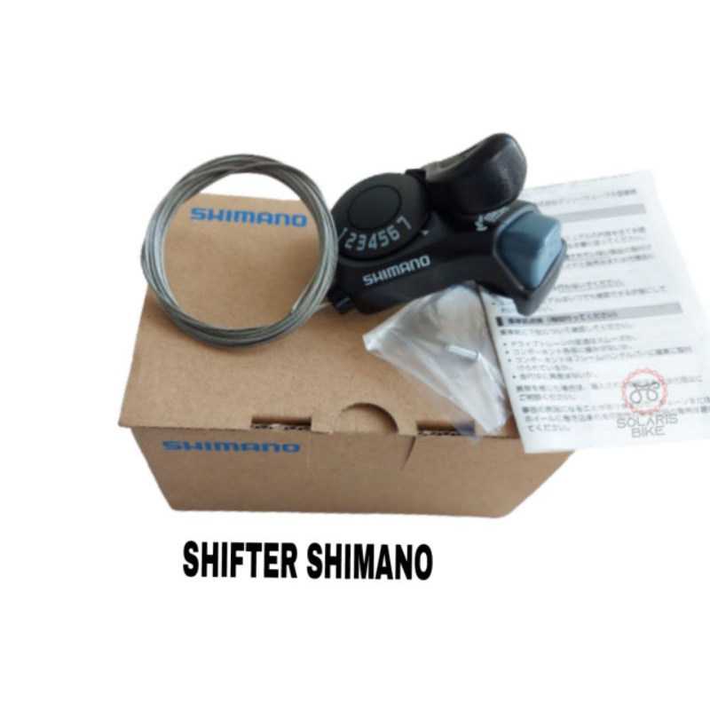 Shifter Operan Shimano TX 30 7speed Original ( kanan saja)