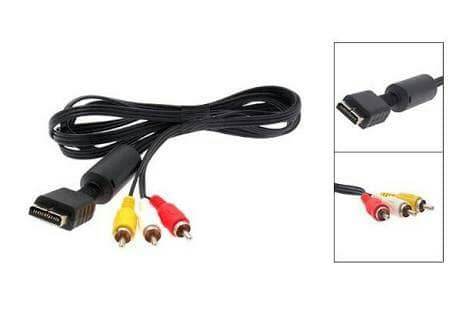 KABEL AV ( AUDIO VIDEO) PS 2 FAT/SLIM Termurah