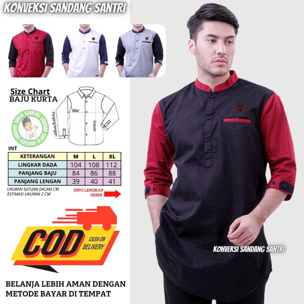 Atasan Muslim Pria Baju Kurta Dewasa Baju Koko Kurta Pria Dewasa Lengan 3/4 Tiga Per Empat Baju Kurta Pakistan Kurta Putih Baju Kurta Premium Kurta Pakistan Kekinian Baju Kurta Murah Kurta Polos Baju Kurta Motif Terbaru Bisa COD