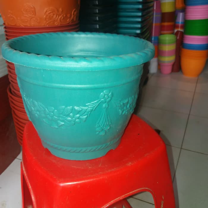 Pot Plastik Shallom 25Hijau