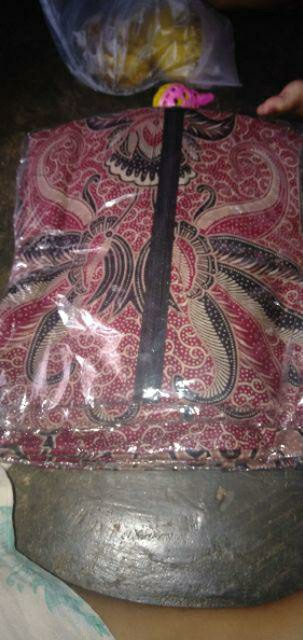Couple Tunik,kemeja Batik Lengan Panjang Zipper Depan