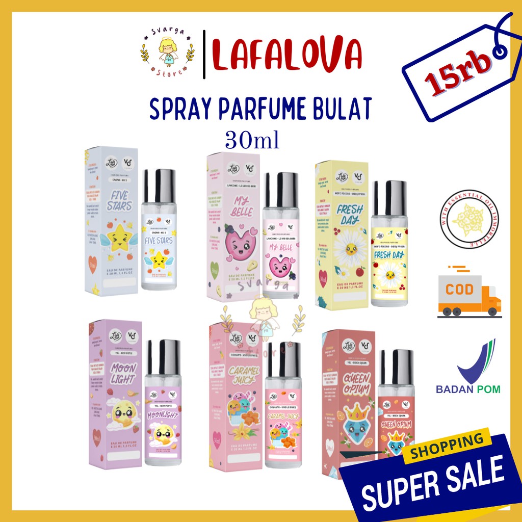 FREE GIFT | Parfum LAFALOVA X VICHIRA Inspired Parfume Spray Roll On Parfum Geamoore Beybys Baccarat