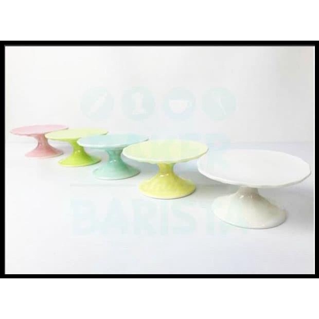 Ceramic Mini Cake Stand 1Pcs / Mini Cake Display / Cupcake Stand