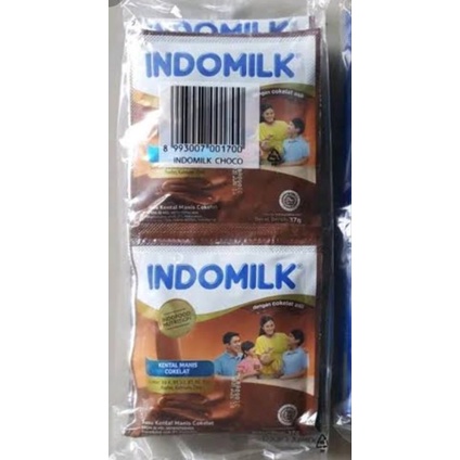 

indomilk susu kental manis coklat renceng 6 sachet