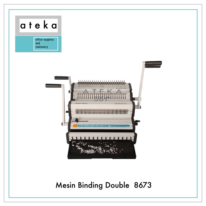 

Mesin Binding Spiral Kawat Plastik Folio (8673)