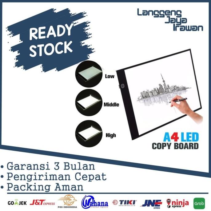 

Drawing Tracing A4 Copy Board Papan LED Light Pad Ultra Jiplak Gambar ---READY---