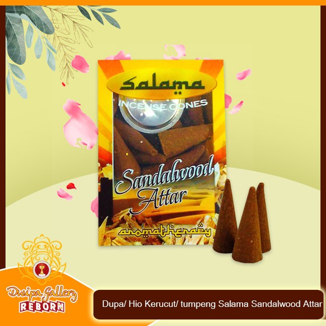 Dupa Buhur Aromaterapi Kerucut Cone Tumpeng Saudi Arabi Salama 30pcs