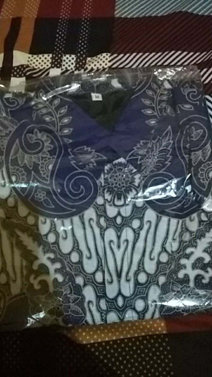 Nayaka Kemeja Batik Pria Full Furing Bahan Katun Sragenan By Kanaya