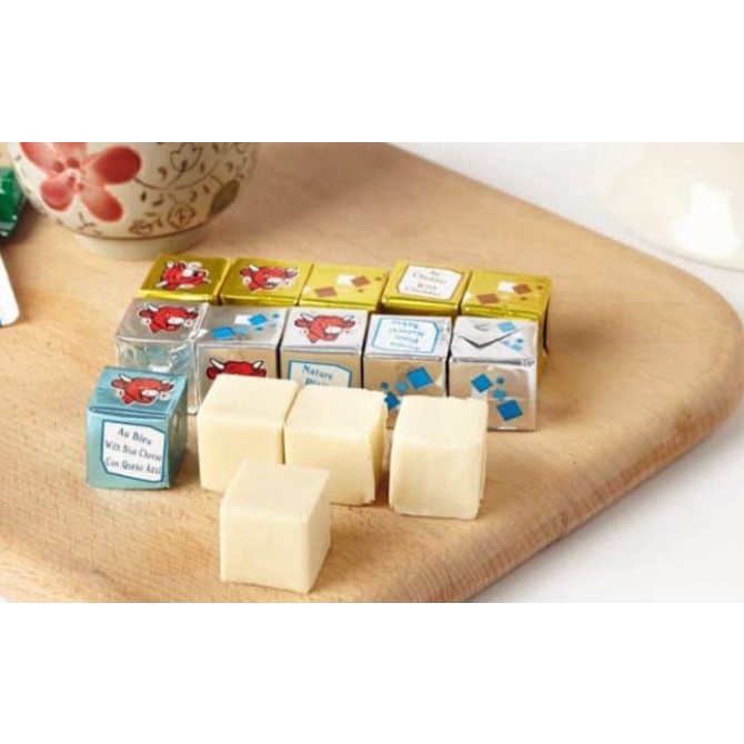 Keju Belcube Eceran - Belcube Satuan Keju Bayi MPASI  Plain Cheese ECER - Keju Kiri Ecer - Keju Babybel Satuan - Belcube Ecer