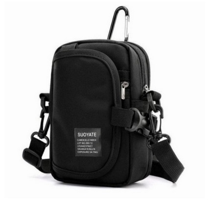 Tas Slempang HP Suoyate Multifungsi - Hitam