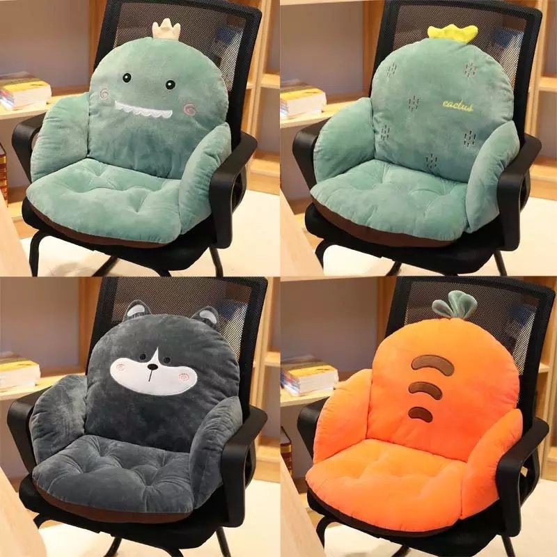 Alas Bantal Kursi 2in1 Bantal Sofa Penyandar Punggung Karakter New Boneka Kado Hadiah Ulang Tahun Bo
