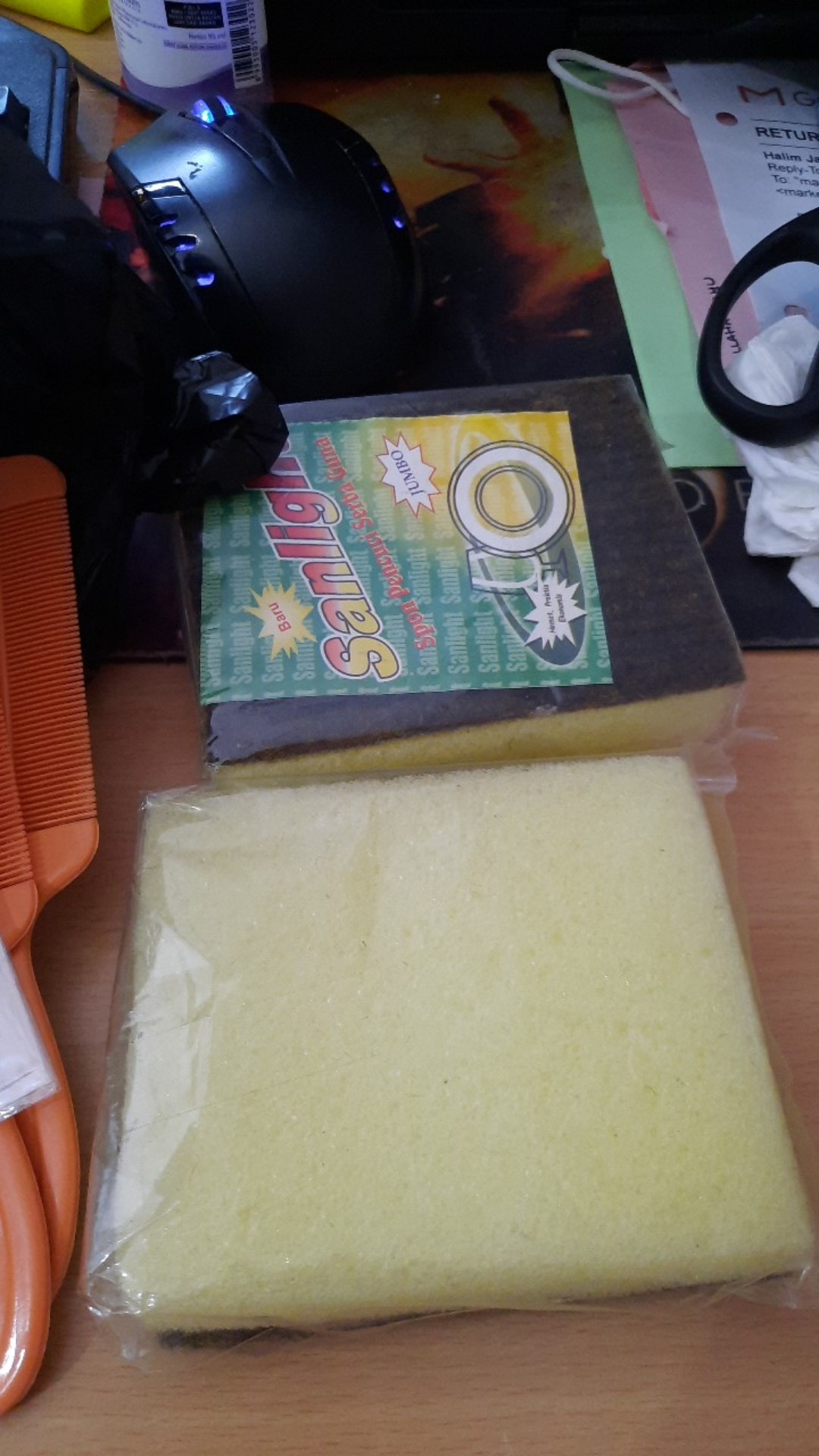 Spons Cuci Piring / Spons Serbaguna 1 Pieces