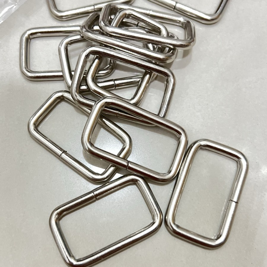 Ring Kotak Tas Dompet 4cm Nikel