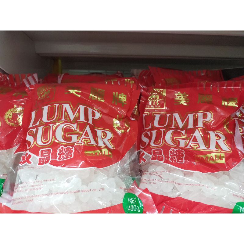 

LUMP SUGAR/GULA BATU KRISTAL 400GR