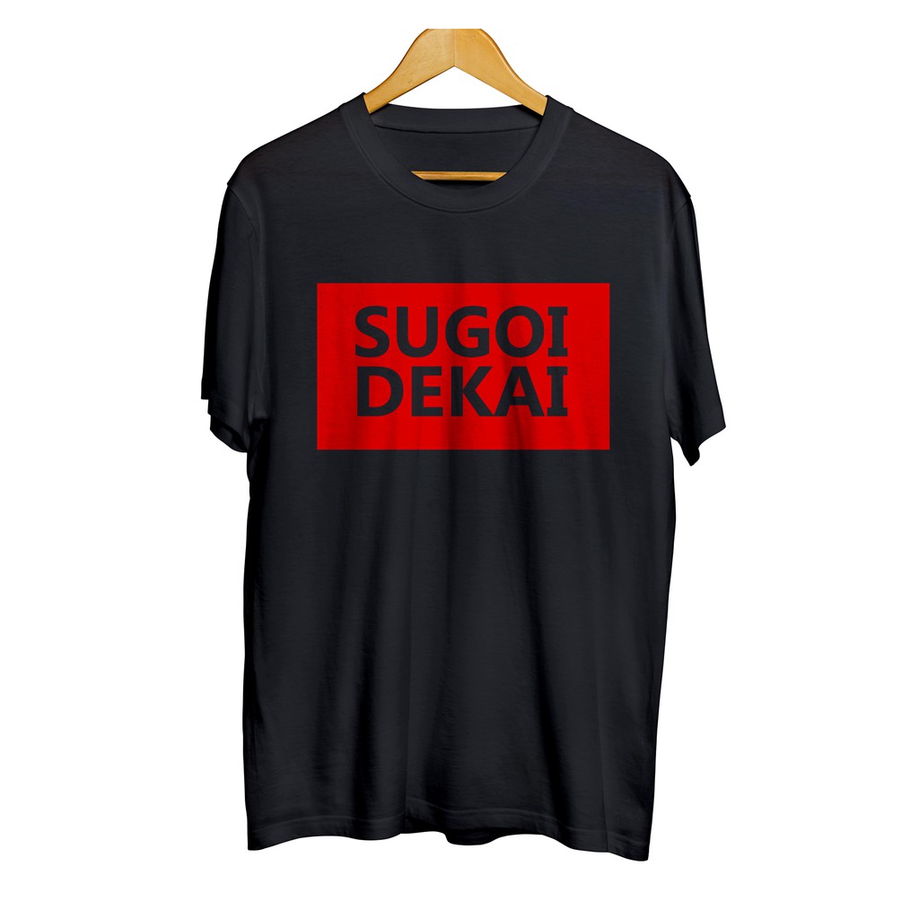 Kaos distro anime SUGOI DEKAI - UZAKI CHAN WA ASOBITAI material cotton combed 30s