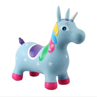 [LOGU] Mainan kuda-kudaan unicorn anak, Mainan loncat kuda