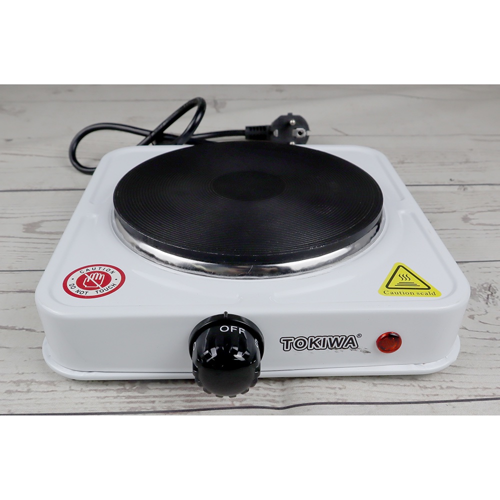 TOKIWA Kompor Listrik Mini Hot Plate Electric Cooking 1000W TI 5712 PUTIH