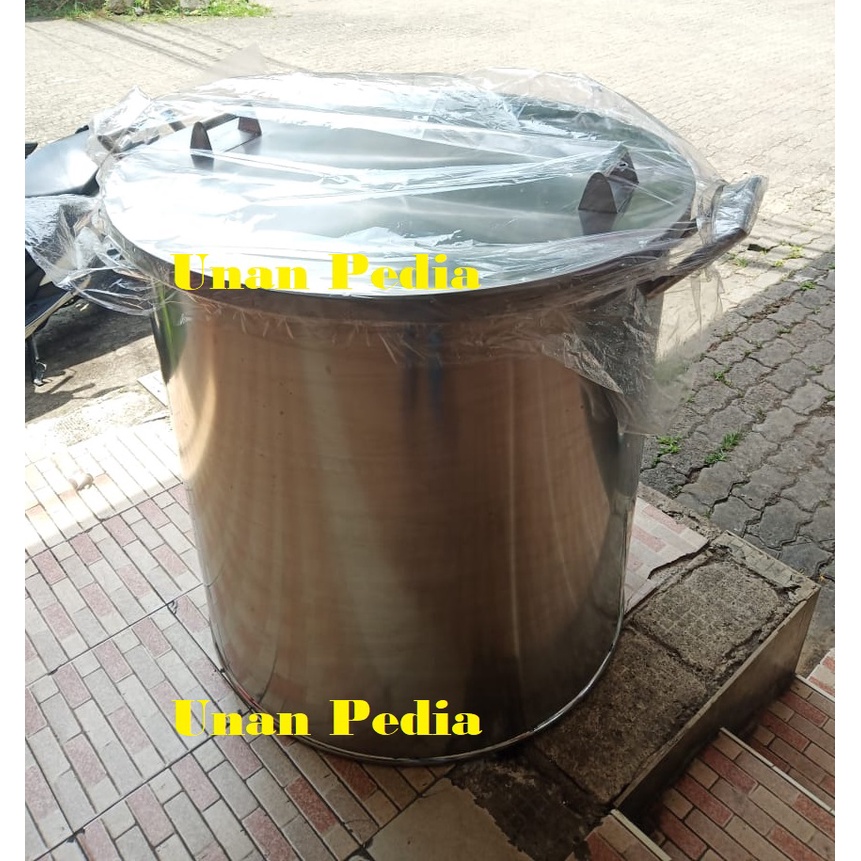 Dandang Jumbo Untuk Perebusan Kedelai - Panci Besar Stainless - Dandang Perebusan Stainless