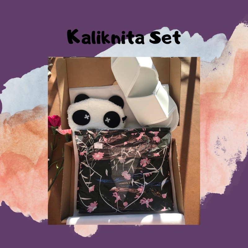 

Piyama Daster Gift Box • Kaliknita Set • Gift Box Murah