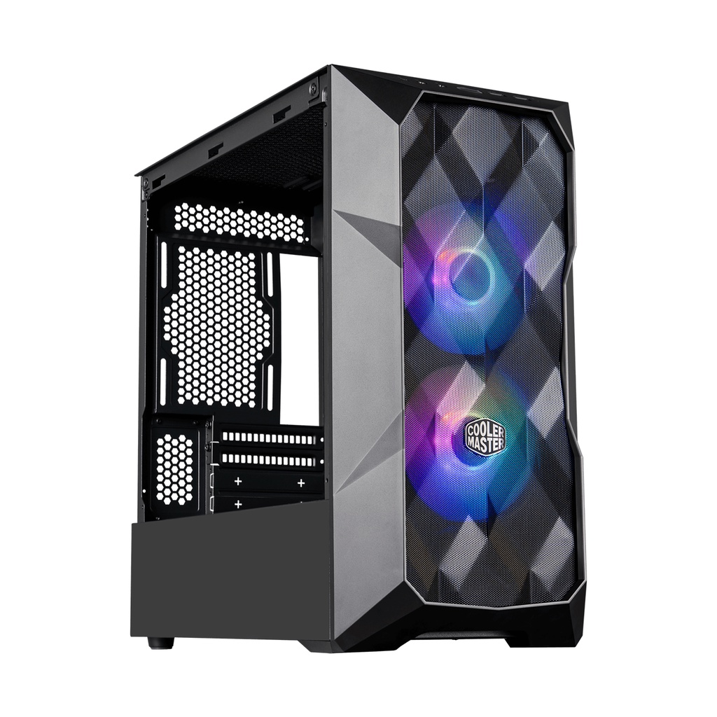 Cooler Master TD300 MESH BLACK / WHITE | Gaming Case PC Casing M-ATX