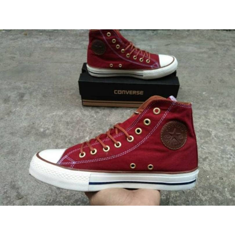 Sepatu Basket KuliahSepatu Converse OX High / sepatu cowok cewek / santai