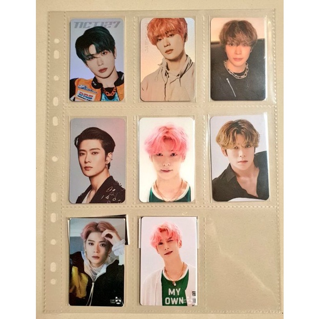 NCT Official Photocard Jaehyun Cashbee Hologram Lenticular Superhuman Resonance SG Photopack