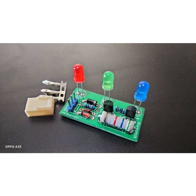 2pcs lampu led indikator on signal clip