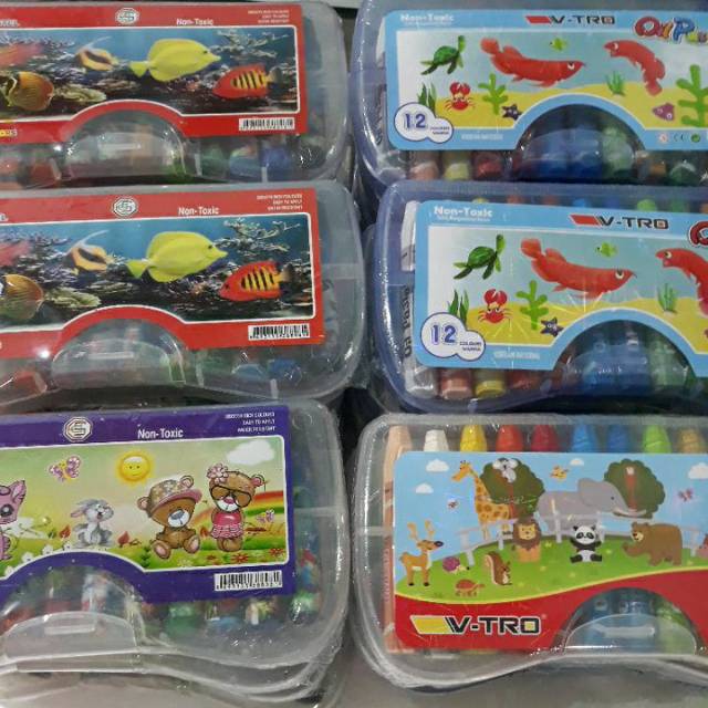 

Crayon kecil 12 warna murah